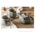 China Teapot Set Flowers and Birds Supplier